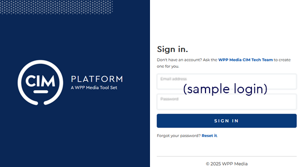 GroupM CIM login